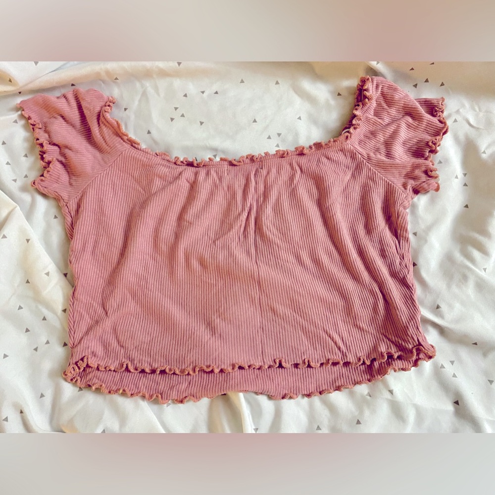 Pink Crop Top - Picture 3 of 3